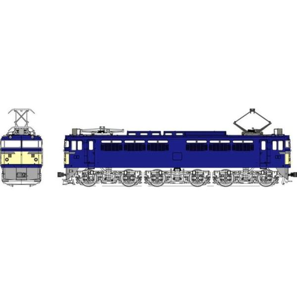 HOゲージ 国鉄 EF65-0番台 3~5次型  鉄道模型 電気機関車 ドーファン TW-EF65-...