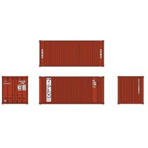 Nゲージ 鉄道模型 20ftコンテナ(TIPHOOK) 1個入 ドーファン C-Rail-N20f-...