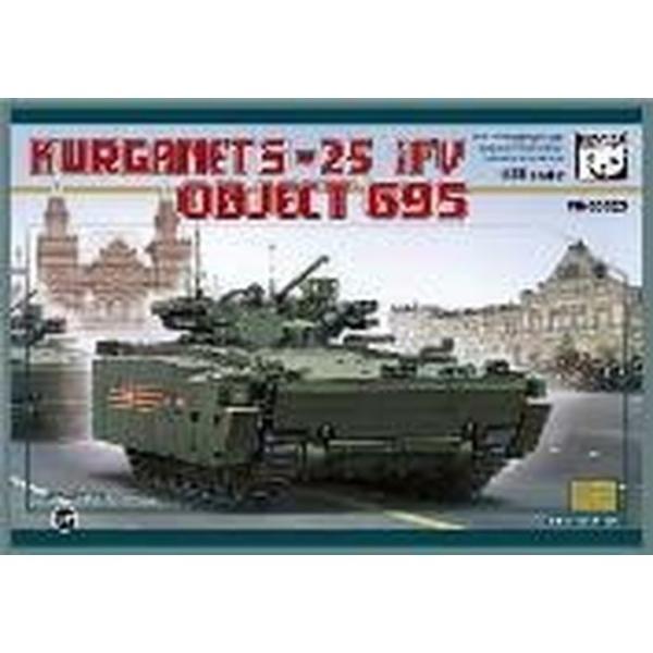 パンダホビー 1/35 クルガネット 25 IFV オブイェークト 695 ハセガワ PH35023