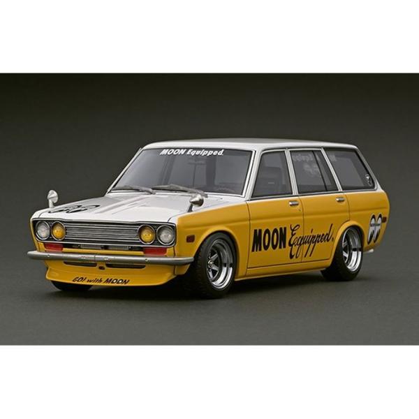 ターマックワークス 1/18 Datsun Bluebird (510) Wagon Yellow ...