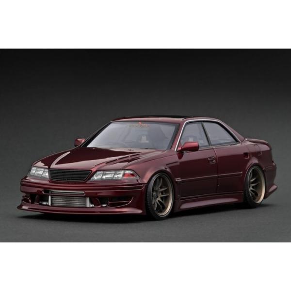 1/18 VERTEX JZX100 MARK-II Red Metallic ミニカー 完成品 I...