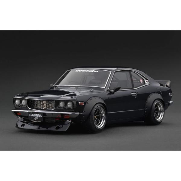 1/18 マツダ サバンナ (S124A) セミワークス ブラック 模型 ミニカー ティーケー・カン...