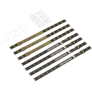 Nゲージ LED室内灯 エネルギーチャージャー付 黄白色 Aタイプ 幅狭 7本