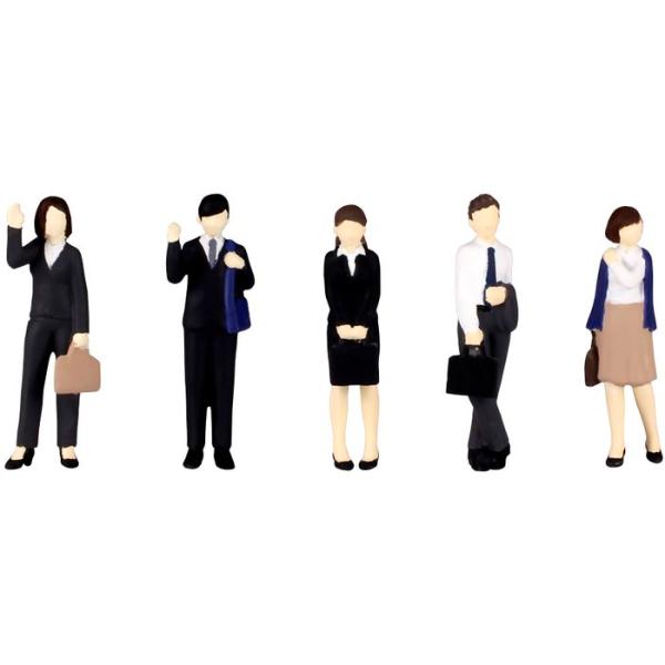 1/80 超ミニフィギュア2 エキスパートな会社員セット ピーエムオフィスエー MS041