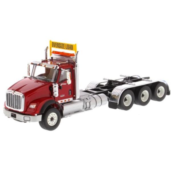 DIECAST MASTERS 1/50 インターナショナル HX620 トライデムトラクター レッ...