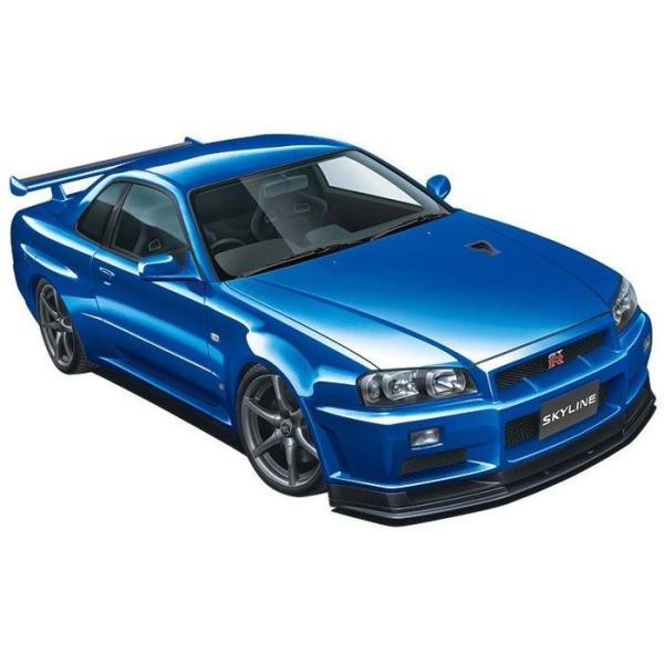 ザ・モデルカー No.8 1/24 ニッサン BNR34 スカイラインGT-R V-spec II ...