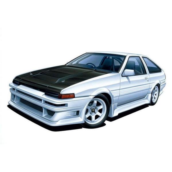 プラモデル ザ・チューンドカー No.45 1/24 カーブティッククラブ AE86 &apos;85 TOY...