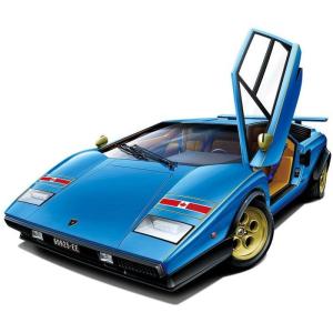 プラモデル 1/24 ザ・スーパーカー No.18 ’76 ウルフ・カウンタック Ver.2 アオシマ 6383｜flyingsquad