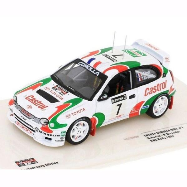 IXO イクソ 1/43 トヨタ カローラ WRC 1997年RACラリー #7 D.Auriol/...