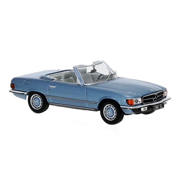 IXO イクソ 1/43 MB 280 SL (R107) 1979 メタリックライトブルー 模型 ...