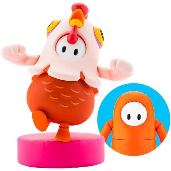 FALL GUYS フォールガイズ アクションフィギュア パック 01 ムービースター×チキンコスチ...