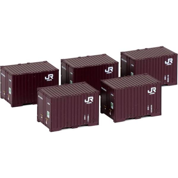 Nゲージ 19G コンテナ 新塗装 5個入 鉄道模型 レイアウト ストラクチャー ジオラマ カトー ...