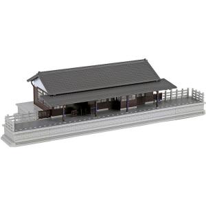 【Nゲージ】kato 駅舎セット(23-126、23-127) Amazon | KATO Nゲージ 複線プレート地上駅舎 23-126 鉄道模型用品