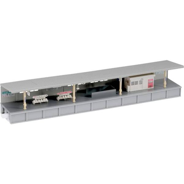 Nゲージ 対向式ホームB 鉄道模型 ストラクチャー 駅舎 プラットホーム カトー KATO 23-1...