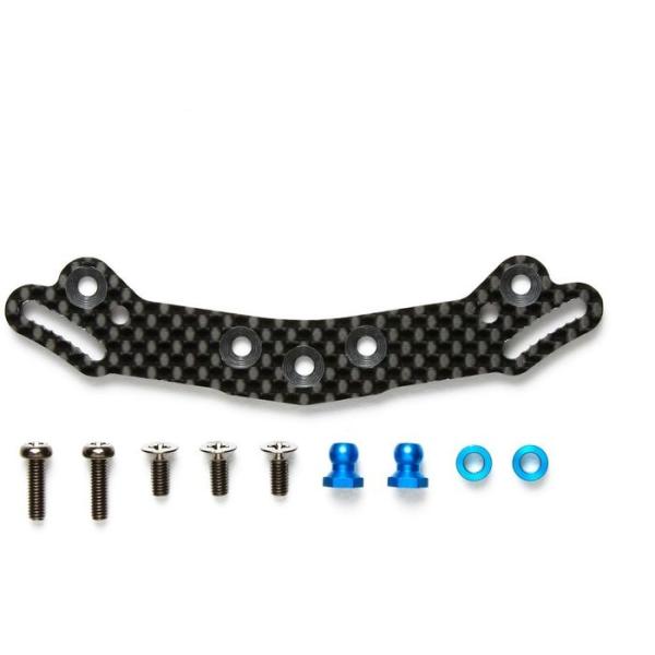 OP.1548 TA06 ショートダンパー用カーボンダンパーステー (リヤ) タミヤ 54548