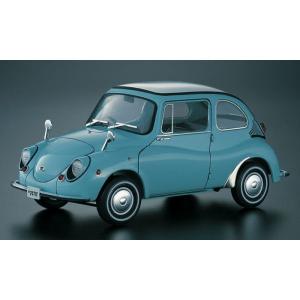 SUBARU 360 DELUXE  K111 1968 スバル 360 デラックス “1968” 1/24 スケールキット プラモデル Historic Car Series 7 ハセガワ HC7｜flyingsquad