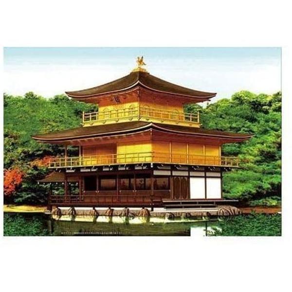 1/100 建物シリーズ No.16 金閣寺 屋根茶色塗装仕様 フジミ模型 496872850054...