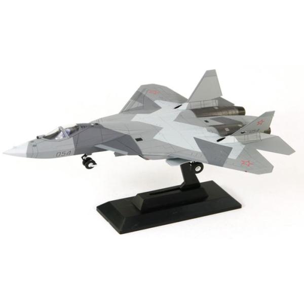 1/144 塗装済み完成品 ロシア空軍 戦闘機 Su-57 ピットロード東名 SNM15