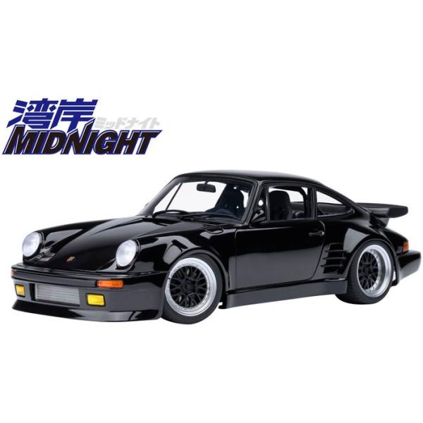 1/18 ポルシェ 911 （930） ターボ 「湾岸ミッドナイト」 ブラックバード （第1巻仕様）...