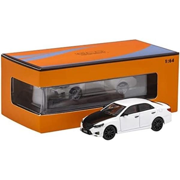 GCD64 1/64 Toyota Mark X -RHDblack wheel and black...