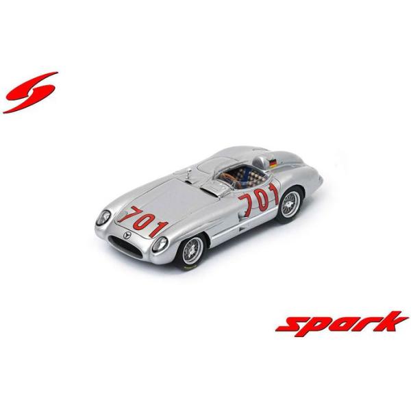 S5891 1/43 Mercedes 300 SLR No.701 Mille Miglia 19...