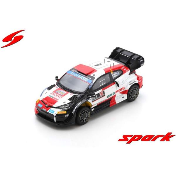 スパーク 1/43 トヨタ GRヤリス ラリー1 No.4 ガズー 2022 WRC ラリー・スウェ...
