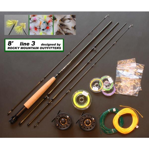 「ツインモーション　＃３／８ft　フライタックルセット」RockyMountain・Outfitte...