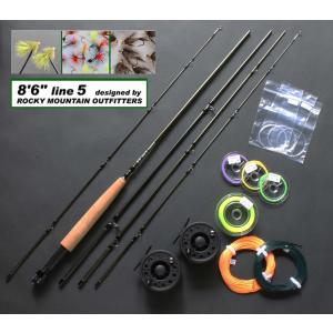 ツインモーション ＃5／8ft6in フライタックルセット