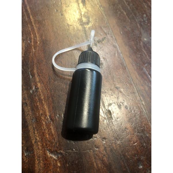 Needle tip bottle 10ml ニードルチップアプリケータ接着剤ボトル　遮光ブラック