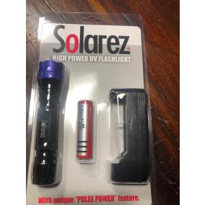 Solarez High output UV Flashlight UV硬化用バッテリーチャージャーつき強力LEDライト｜flyo2