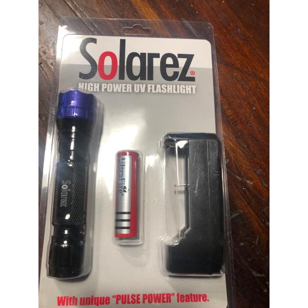 Solarez High output UV Flashlight UV硬化用バッテリーチャージャー...