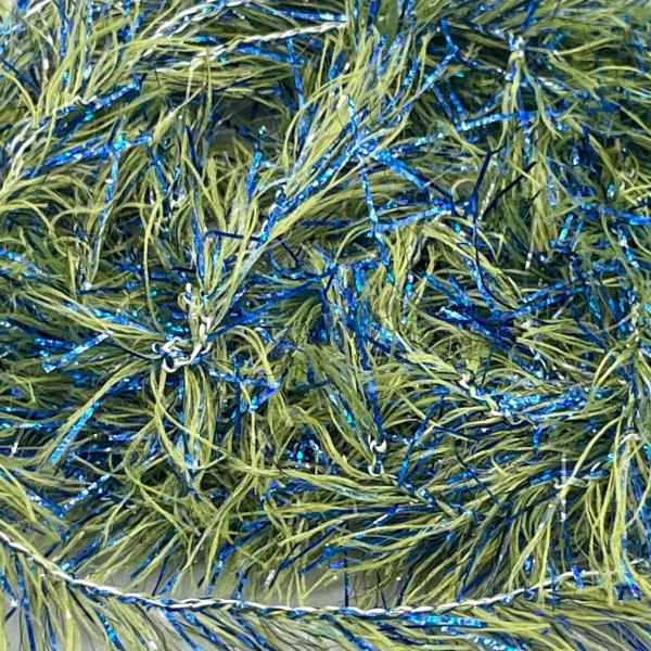 BLUE FLASH DAMSEL STRAGGLE HACKLE ブルーフラッシュダムゼルハックル