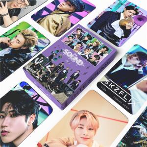 Stray Kidsグッズ フォト カード 55枚 セット トレカ ストレイキッズ 写真 全員 フォトカード K-POP 韓国 アイドル THE SOUND LOMOカード 応援 小物