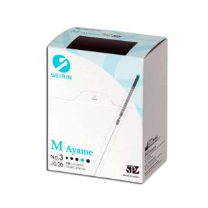 セイリン鍼 M-Ayame（エムアヤメ） 100本入り×10箱