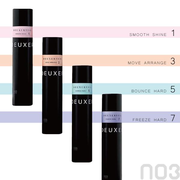 ■全4種セット■ ナンバースリー デューサー ヴェール 各170g スムースシャイン ヘアスプレー ...