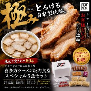 喜多方ラーメン坂内食堂 スペシャル5食セットの詳細画像1