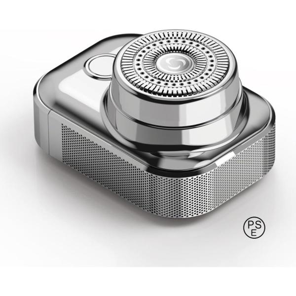 小型電動シェーバー 電気シェーバー ミニシェーバー 髭剃り 深剃り 携帯髭剃り 高速回転式 6枚刃 ...