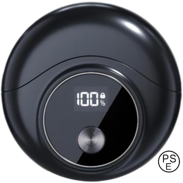 シェーバー 自動研磨電気シェーバー LEDディスプレイ メンズシェーバー Type-c充電式 残量表...