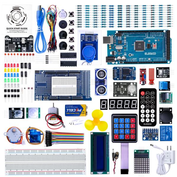 ELEGOO Arduino用のMega2560スタータキット最終版 初心者向け、チュートリアル付、...