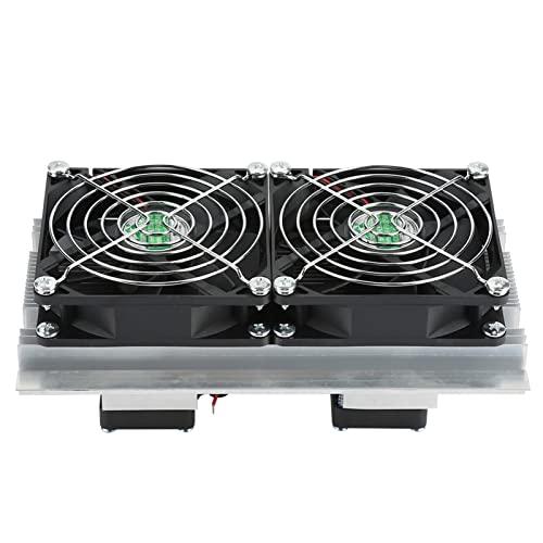 ペルチェ素子 クーラー 12V 12A熱電ペルチェ冷凍冷却システムdiyキット 低騒音 半導体冷凍ク...