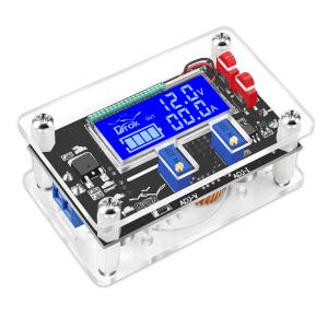 DROK 降圧コンバーター DC-DC 6V〜32V から 1.25V〜32V 調整可能 6V 12V 24V 安定器変圧器 5A 75W LCD画面