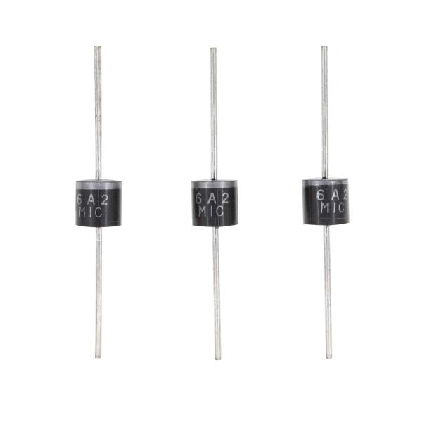 HUABAN 20個 6A2 整流ダイオード 6A 200V R-6 6 Amp アンプ 200 V...