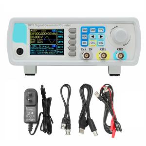 Cleqee 60Mhz DDS信号発生器 266MSa / s デュアルチャネル周波数計 デジタル 高精度 任意波形 多機能 JDS6600 266