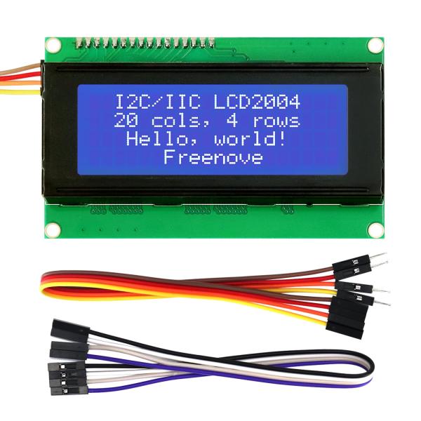 Freenove I2C IIC LCD 2004年モジュール、Arduino Raspberry ...