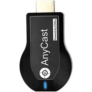 Anycast　ドングルレシーバー HDMI 大画面 1080P 高画質 Anycast  クロームキャスト エニーキャスト モード切り替え不要  ミラーリング 簡単接続