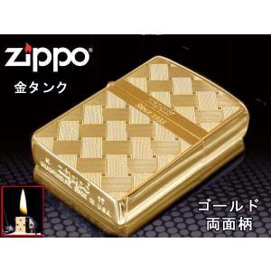 zippo ジッポー ライター レギュラー Tsumugi つむぎ 2G-MESH 金 ゴールド インサイドユニット金