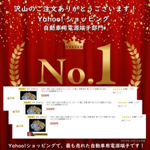 ギボシ 端子 丸型 200個 セット スリーブ...の詳細画像1