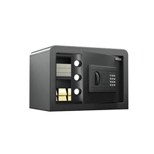 MAGLAG 金庫 家庭用 小型 電子金庫 22L デジタルキーボード 緊急キーでロック解除 アラーム付き 床/壁に固定可能 家庭 事務所 旅館 店に