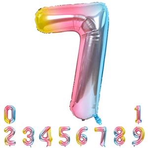 バルーン アルミ風船 数字バルーン 40インチ ナンバー 誕生日 結婚式 記念日 パーティー 飾り付け 風船 約90cm