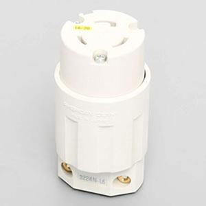 アメリカン電機 引掛形コネクタボディ白 3224NL6IV